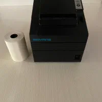 فیش پرینتر حرارتی برند Beiyang و ۶۵ عدد رول کاغذ