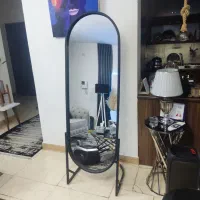 لوستر حرفه ای سایز 60 و آینه ایستاده نور دار|لوستر و چراغ آویز|پردیس, فاز ۳|دیوار