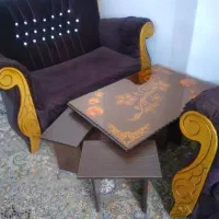 مبلمان وجلومبلی ومیز عسلی|مبلمان خانگی و میز عسلی|آشخانه, |دیوار