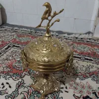 آجیل خوری برنز قدیمی سنگین وزن