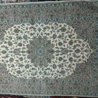 فرش دستبافت ۴۲ خانه پشم و ابریشم ۶متری