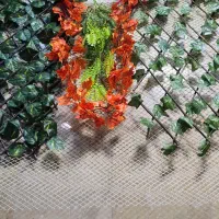 فنس برگی آکاردئونی چوبی و پلاستیکی تک رو و دو رو|گل مصنوعی|تهران, بهارستان|دیوار