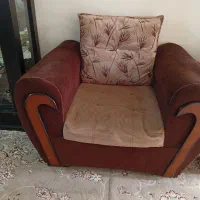 مبل پنج نفره با جلو مبلی و عسلی|مبلمان خانگی و میز عسلی|ملایر, |دیوار