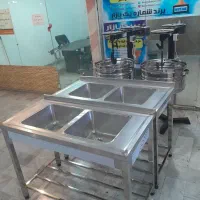 تک و دولگن سینک عمق ۲۵ سانت ظرفشویی عرض۶۲