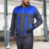 لباس کار کاپشن شلوار کارگاهی و روپوش قد بلند