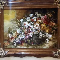 تابلو فرش ابریشم