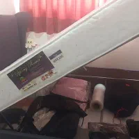 تخت دونفره به همراه تشک طبی در حد نو|تخت و سرویس خواب|تهران, جی|دیوار
