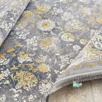 فرش آوا دودی ۱۲۰۰ شانه اکریلیک ۱۲ - ۹ - ۶ متری