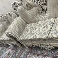مبل سلطنتی ۷ نفره کاملانو و تمیز|مبلمان خانگی و میز عسلی|کرج, حصارک بالا|دیوار