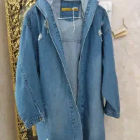 مانتو جین یا لی سایز بزرگ برای توپولیها