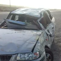 سمند ۸۴ تصادفی