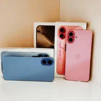 آیفون ۱۶ پلاس رنگ صورتی خاص (غیر اصل ، در حد آک )