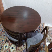 میز ناهارخوری چهار نفره|میز و صندلی غذاخوری|یاسوج, |دیوار