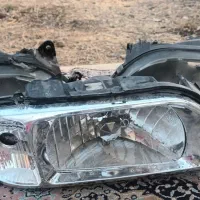 یک جفت چراغ جلو پراید. یک مدل بالا نیاز به طلق|قطعات یدکی و لوازم جانبی|رودهن, |دیوار