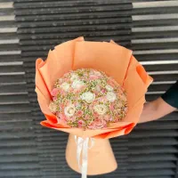 دسته گل رز ترکیبی فانتزی با دیزاین دلخواه