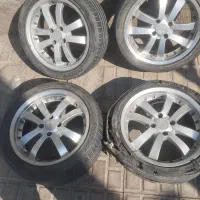 رینگ هفده با لاستیک ۵۰ درصد|قطعات یدکی و لوازم جانبی|بم, |دیوار