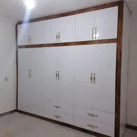 کابینت وکمددیواری درب چوبی تعمیرات