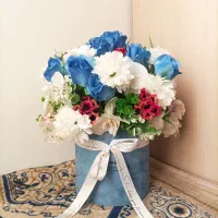 باکس گل مصنوعی تولد نوزاد