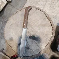 چاقو دست ساز قصابی طبیعت گردی|کلکسیون اشیاء عتیقه|سیرجان, |دیوار