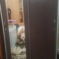 تخت خواب یه نفره و جا لباسی با میز کامپیوتر|تشک تختخواب|زابل, |دیوار