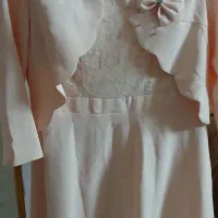 لباس دخترانه گلبهی سایز ۴۲