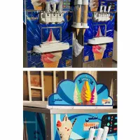 دستگاه بستنی ساز قیفی هلیلیت نیکنام شمس قسطی و چک|ماشینآلات صنعتی|کرمان, |دیوار