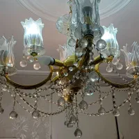 لوستر کریستالی 4شاخه