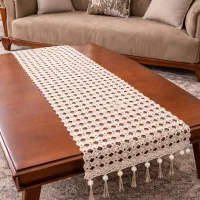 رومیزی مکرومه