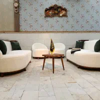 مبلمان گلپنبه،راحتی تدی جدید کم جا،*