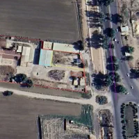 زمین موقعیت تجاری بَر جاده
