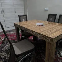 میز ناهار خوری چهار نفره|میز و صندلی غذاخوری|فلاورجان, |دیوار