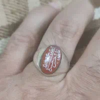 انگشتر خط پیازی کهنه قاجاری|جواهرات|خمینی‌شهر, |دیوار