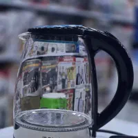 کتری برقی شیشه ای با نور آبی|سماور، چایساز، قهوهساز|بندرعباس, |دیوار