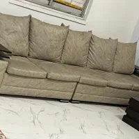 مبل پنج نفره ترک، همراه با میز ترک