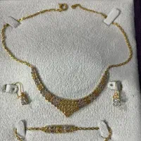 سرویس طلای تراش بدون نگین