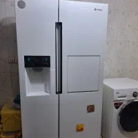 یخچال ساید بای ساید اسنوا کاملا سالم درحد نو فول