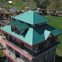 نصاب شینگل شیروانی الاچیق سوله سقف شیب‌دار ویلا