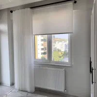 پرده زبرا قابل شستشو باضمانتنامه معتبر شرکت کلاسیک|پرده، رانر، رومیزی|رشت, شهرک صبا|دیوار