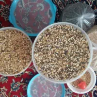 جفت کنی گنجه قفس آهنی و دانه کفتر|لوازم جانبی حیوانات|تهران, بهارستان|دیوار