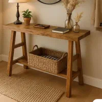 ساخت انواع کافه بار، کنسول و آینه چوبی