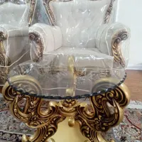 سلطنتی ۷ نفره با میز و کاور مبل