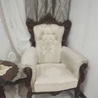 مبل سلطنتی تمام چوب ۹ نفره با قیمت مناسب|مبلمان خانگی و میز عسلی|قائمشهر, |دیوار