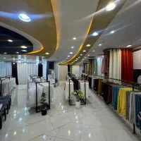 پرده آماده گلدن بافت