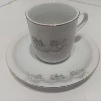 فنجان نعلبکی ست ۶ عددی قهوه خوری  خارجی
