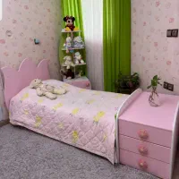 سرویس خواب نوزاد ونوجوان دخترانه برند بهارنارنج