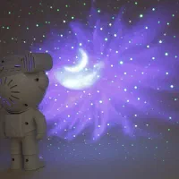 اسپیکر .چراغ خواب. رقص نوردار. آدم فضایی.سایز بزرگ|چراغ خواب و آباژور|مشهد, سراب|دیوار