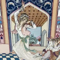 تابلو فرش دستباف تک خفتی ریز بافت ابریشمی اصفهان|تابلو فرش|تبریز, |دیوار