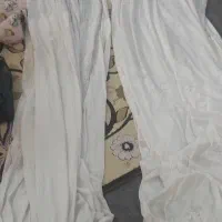 پرده اتاق خواب تور ساده تمیز