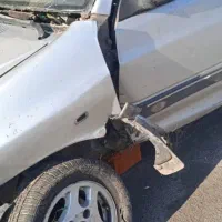 فروش پراید 141i نقره ای متالیک تصادفی مدل ۸۸|خودرو سواری و وانت|ساری, |دیوار