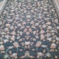 ۲ تخته فرش ۹متری سورمه ای  و ۱ تخته فرش ۹ متری کرم|فرش|تهران, علی‌آباد|دیوار